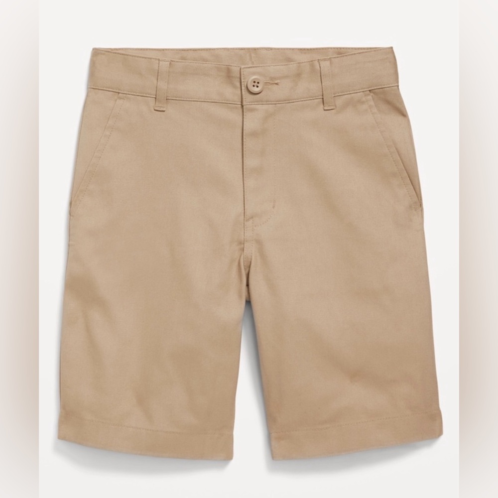 Old Navy Knee Length Twill Shorts For Boys